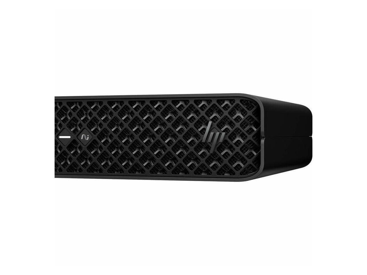 Alt View 5. HP - HP Z2 Mini G1i - Intel Ultra 7 265 - 32GB - 1TB SSD - Win 11 Pro - RTX 2000 16GB - Ethernet - Wireless - BM6G4UT#ABA - Black.