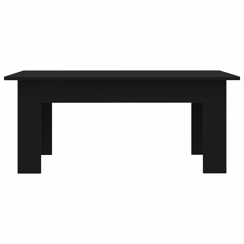 Alt View 3. Boyel Living - 39.4 x 23.6 x 16.5 in Rectangular Medium Sleek Coffee Table Matte Black Engineered wood - Black.