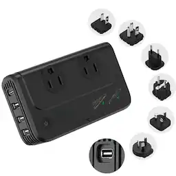 World Set Black (6 SWadAPt Plugs)