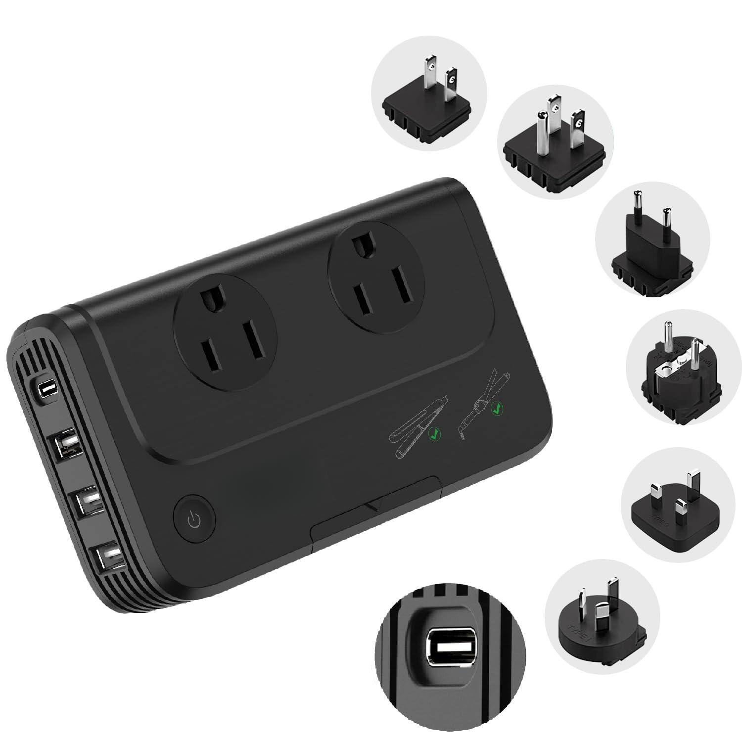 World Set Black (6 SWadAPt Plugs)