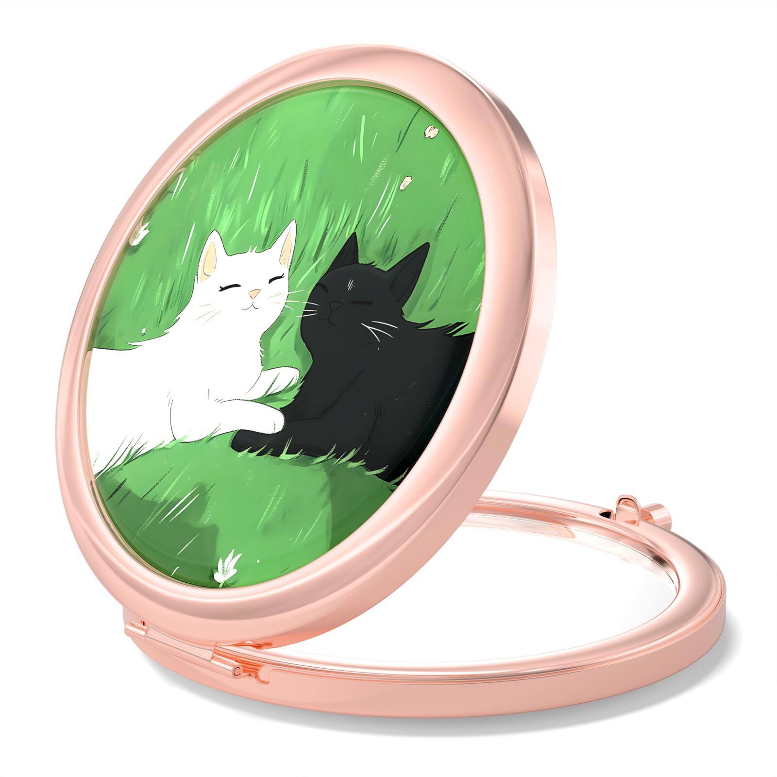 Happy Cats-2.75"L x 2.75"W(Rose Gold)