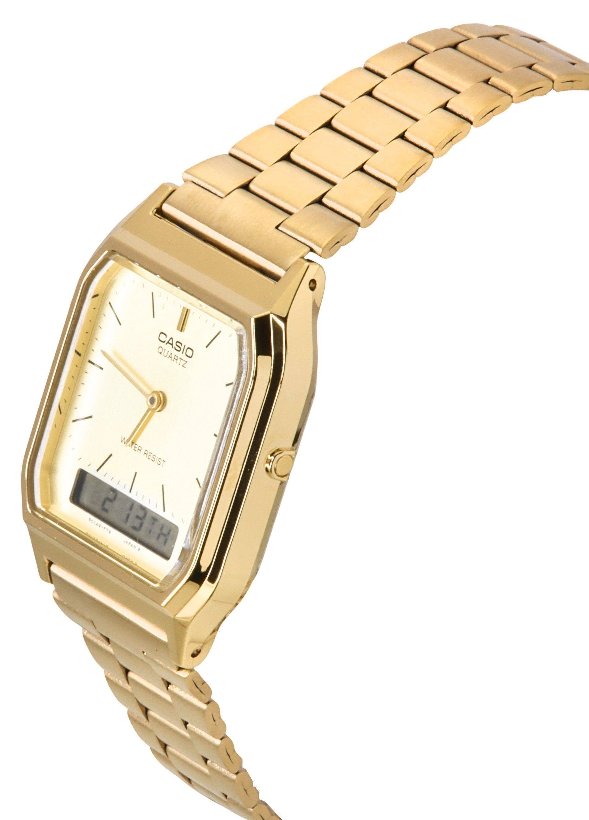 QUARTZ CASIO WATER RESIST 2 9018-FT9 1BT8 1PAN