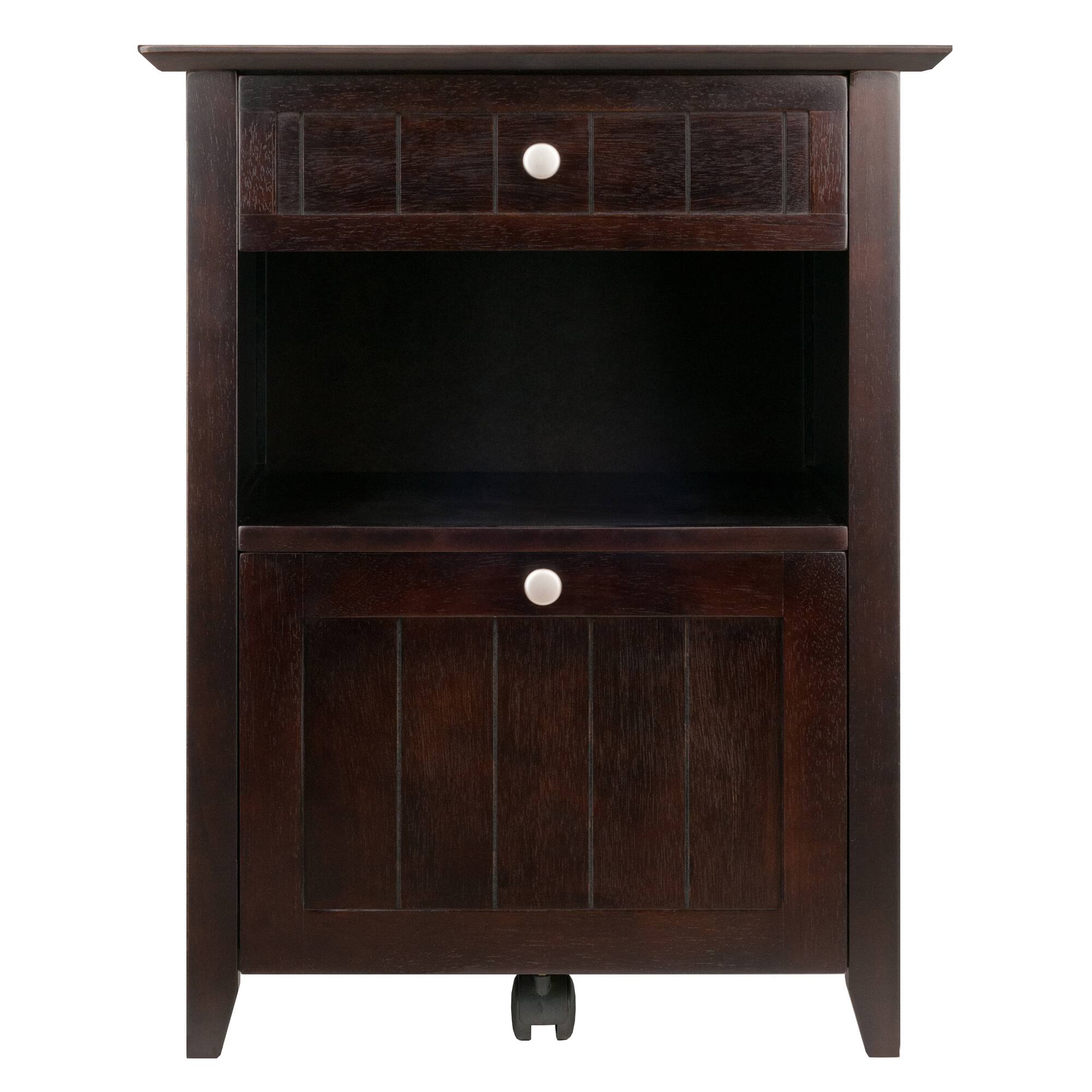 Alt View 5. Winsome Wood - Burke Home Office File Cabinet - Coffee.