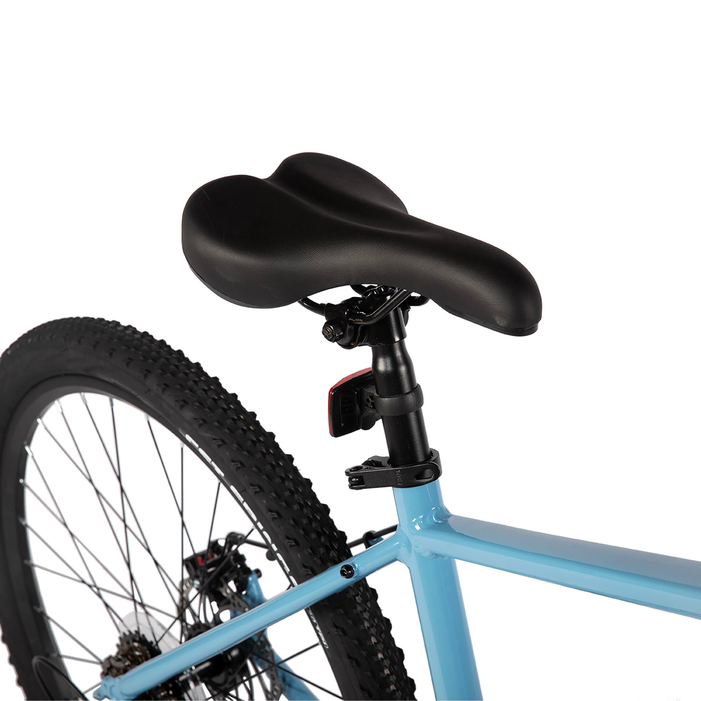 Alt View 5. HILAND - HILAND 27.5 Inch Mountain Bike with 21-Speed for Men Women, Suspension Fork MTB Bicycle for Adult, Blue - Blue.