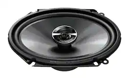Pioneer - 6" x 8" 2-way Coaxial Speakers (Pair) - Black