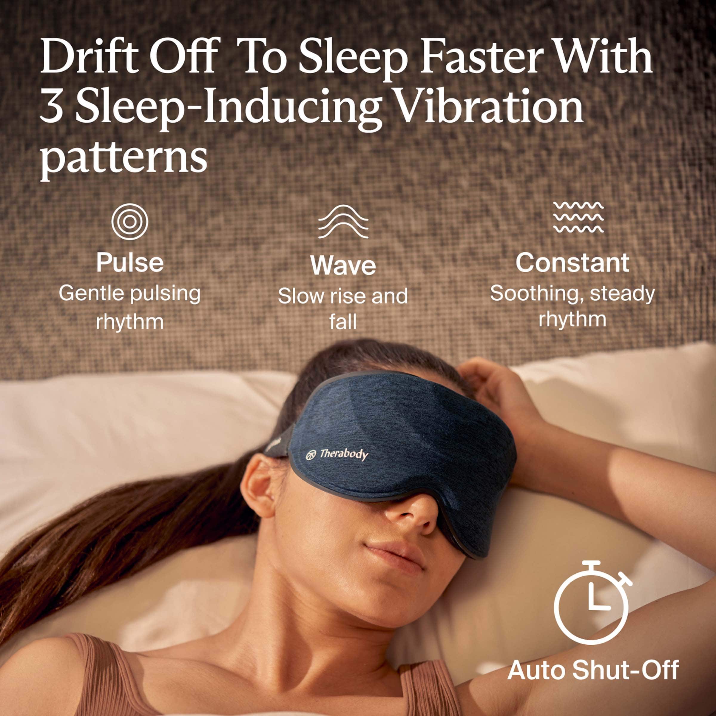Therabody SleepMask Ultra Comfortable 100% Blackout Eye Mask With