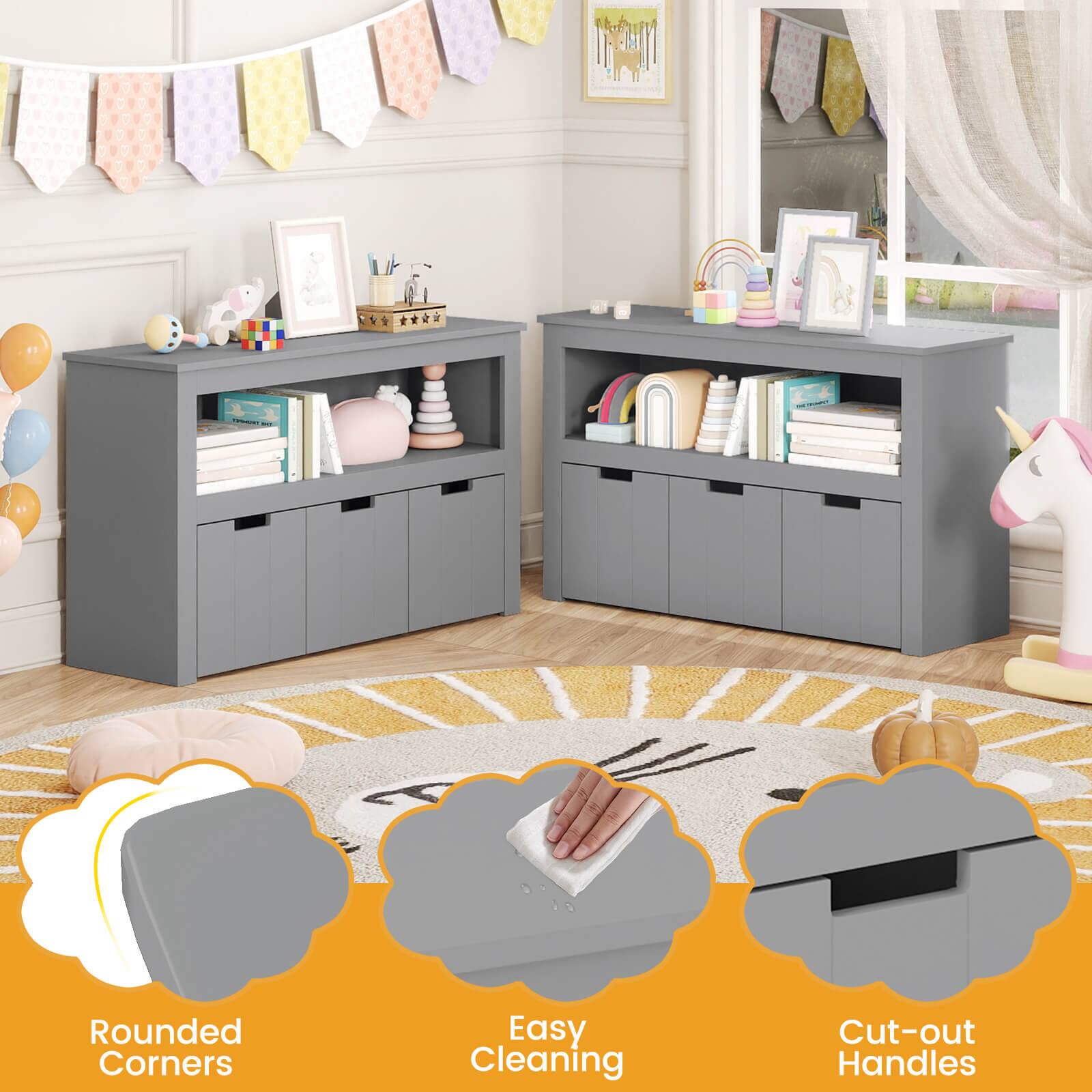 - Rounded Corners
- Easy Cleaning
- Cut-out Handles