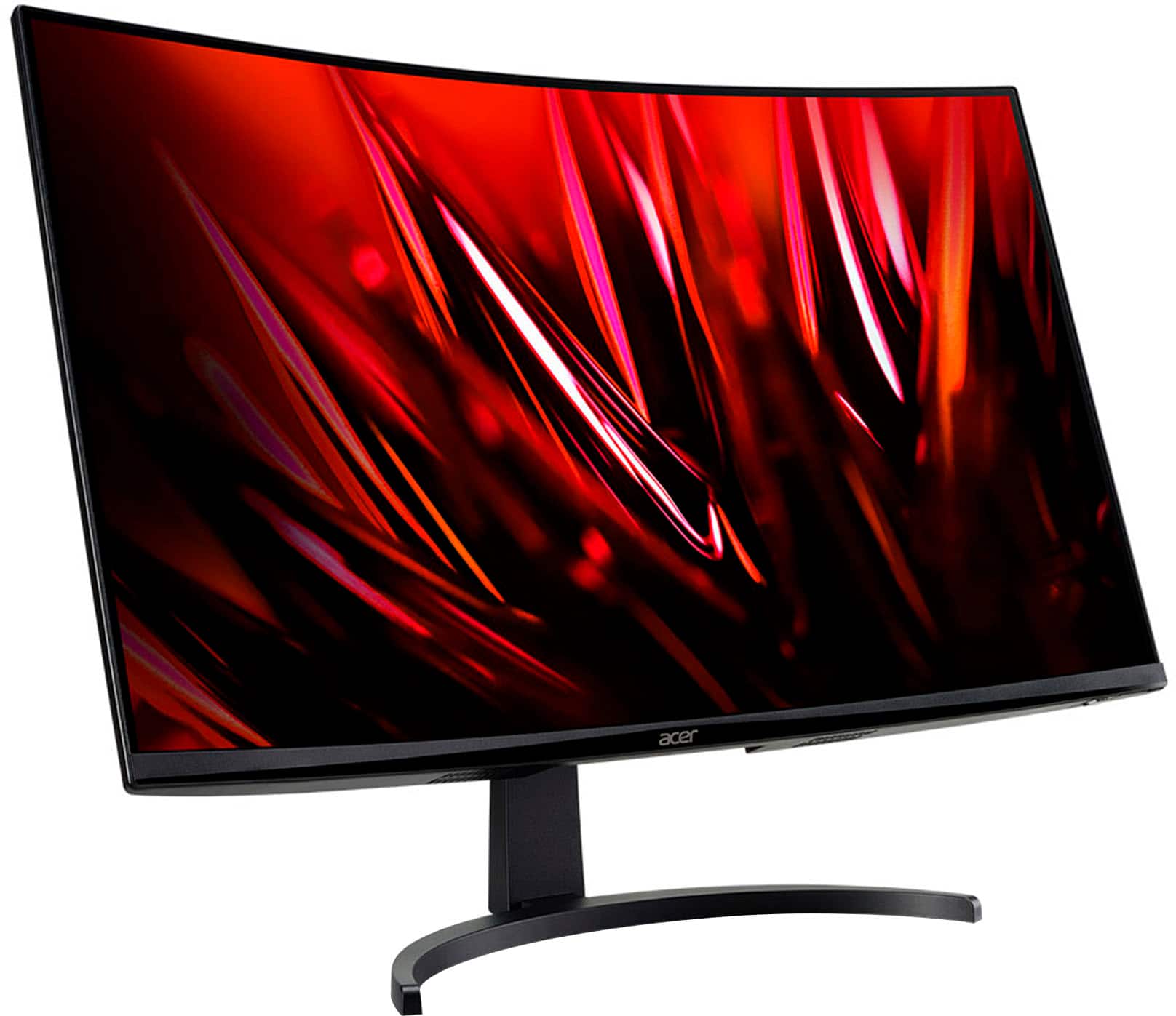 Alt View 12. Acer - Nitro Gaming 31.5" Curved WQHD 180Hz 1ms FreeSync Premium Gaming Monitor (DisplayPort, HDMI x2) - Black.