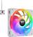 Alt View 19. Thermaltake - SWAFAN EX 12 RGB PC Cooling Fan TT Premium Edition (3-Pack) - White.