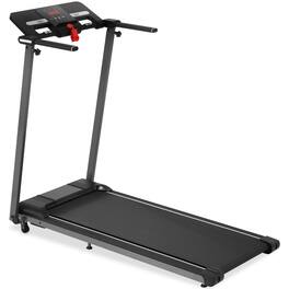 Lycvki - New Foldable Walking Pad Treadmill 2.5HP Incline 0.5-7.5MPH 265LBS - Black