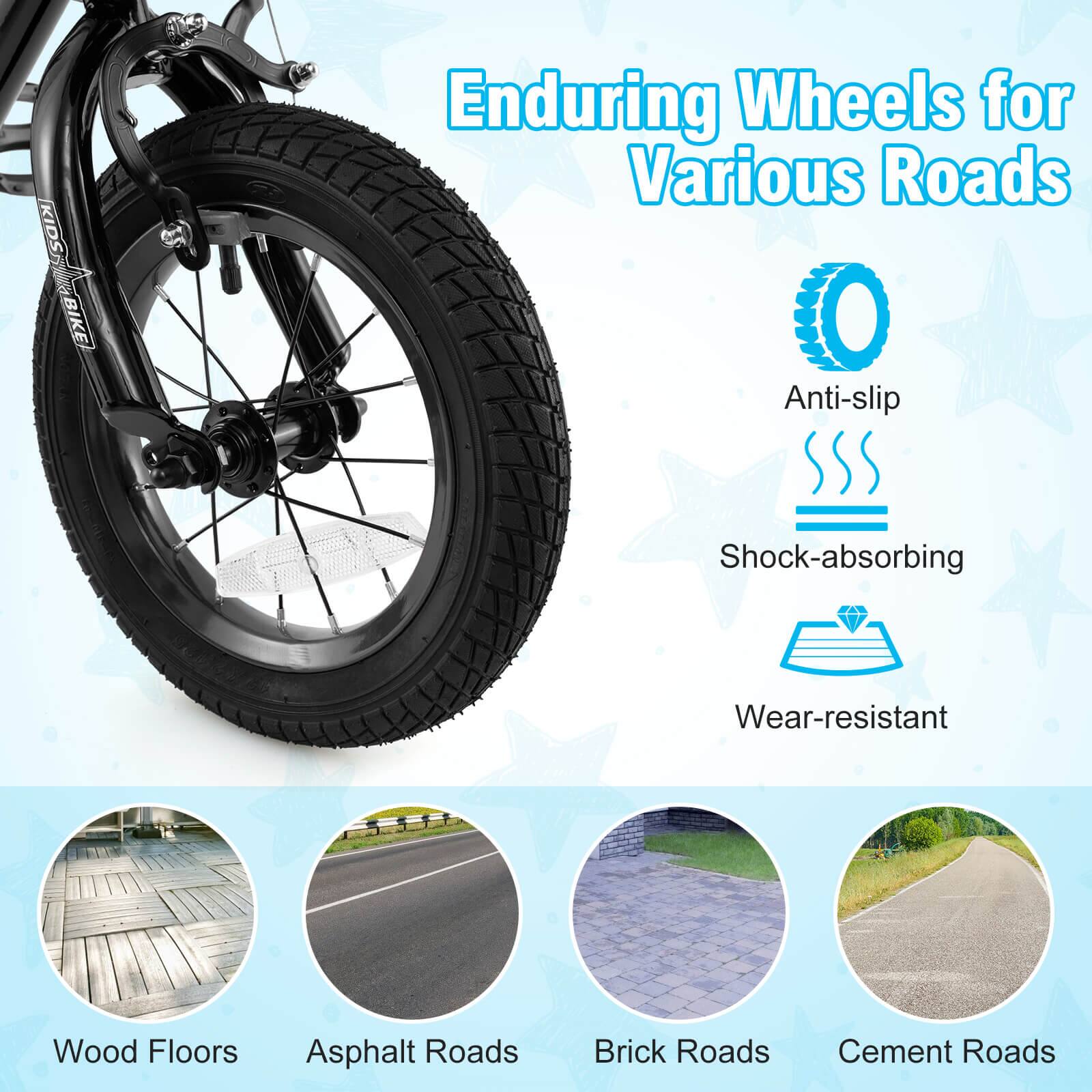 Enduring Wheels for Various Roads

Anti-slip  
Shock-absorbing  
Wear-resistant  

Wood Floors  
Asphalt Roads  
Brick Roads  
Cement Roads