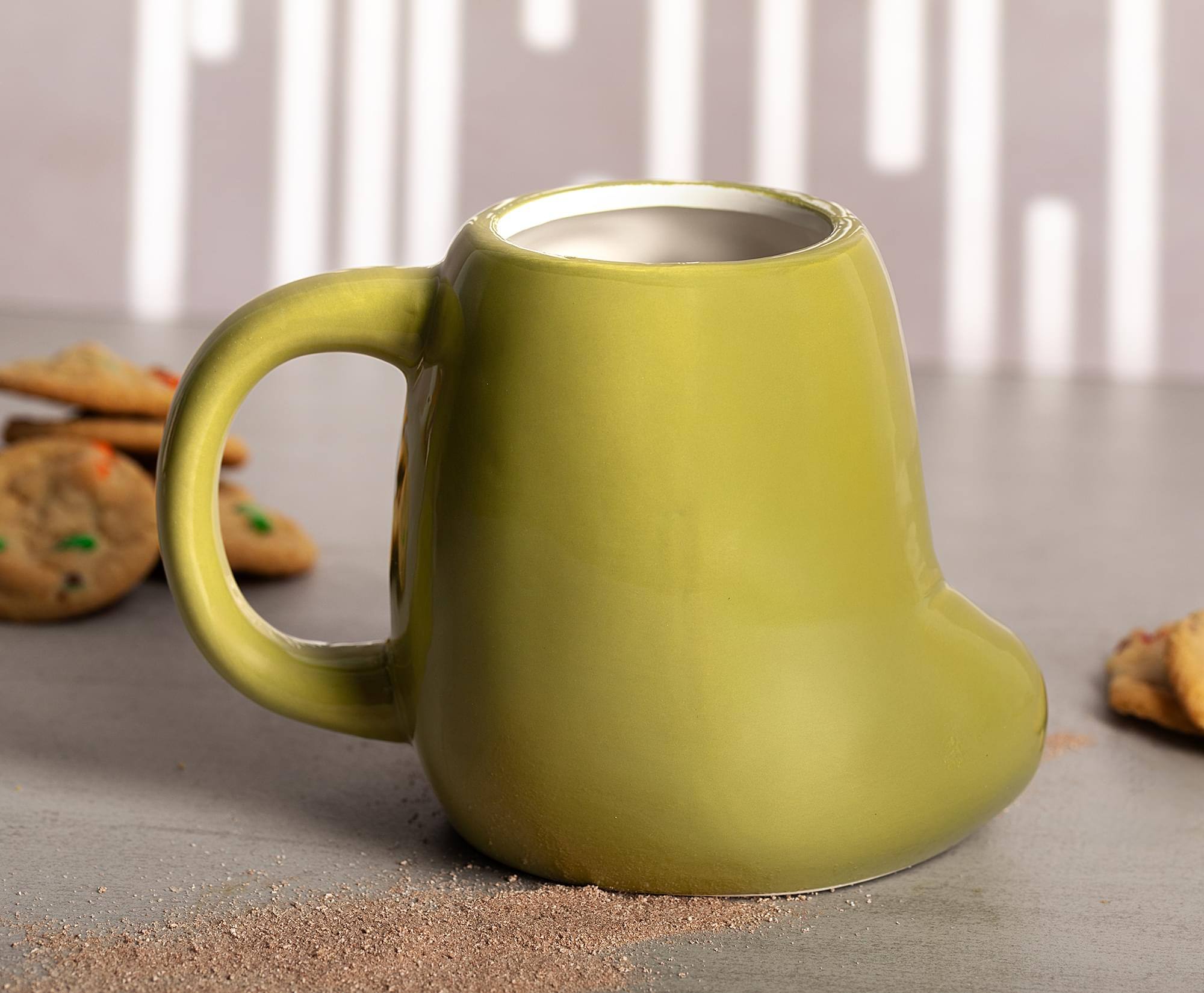 Alt View 3. Silver Buffalo - Star Wars Jabba The Hutt 3D Sculpted Ceramic Mug | Holds 20 Ounces - Brown.