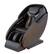 Angle. Kyota - M680 Massage Chair - Brown.