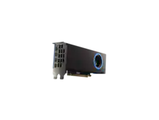 Front. Intel - Intel Arc Pro B50 16GB 128-bit GDDR6 PCI Express 5.0 x8 AI and RT Workstation SFF Graphics Card.