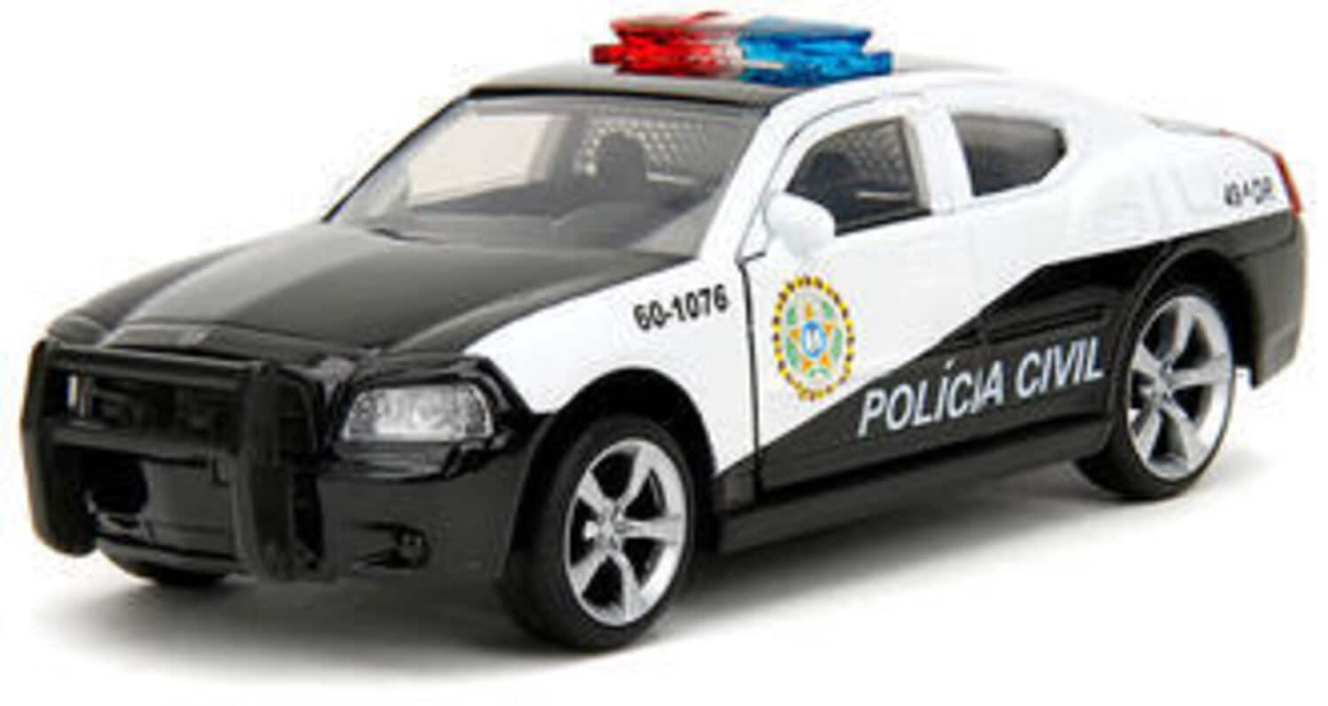 Jada Toys - 1:32 Fast & Furious 5 - 2006 Dodge Charger Police Car - Collectibles - Multicolor