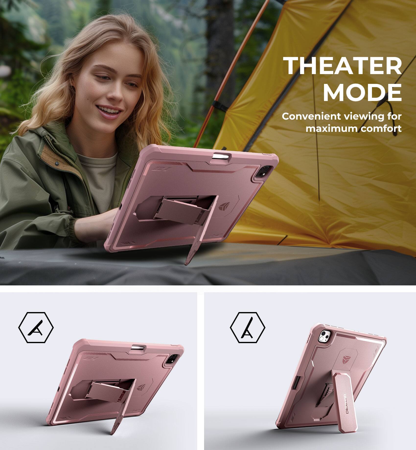 THEATER MODE  
Convenient viewing for maximum comfort