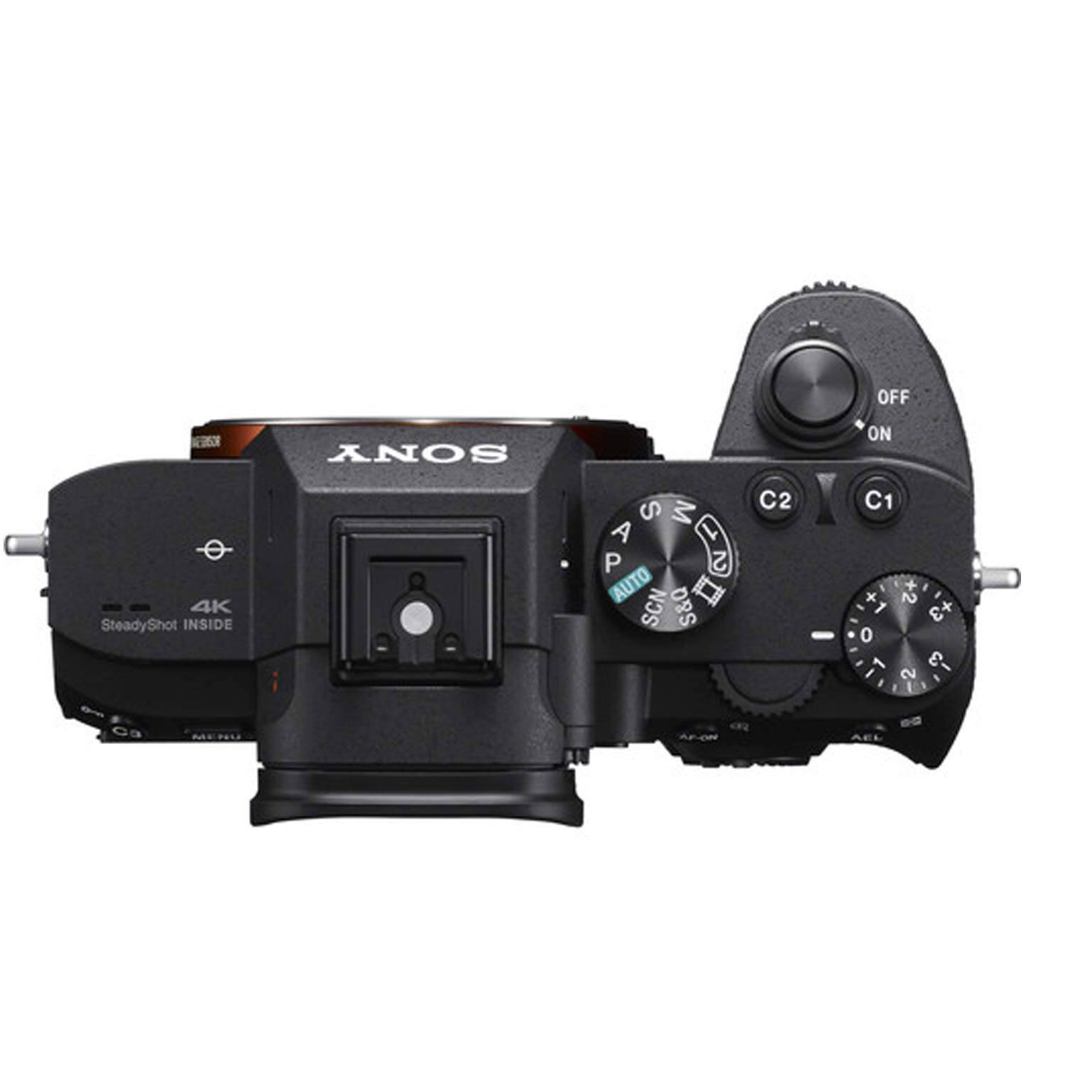 OFF ON 4K SteadyShot INSIDE S M A 1 P 2 AUTO SCN S&Q C2 C1 x 2 V +3 0 3 2 I