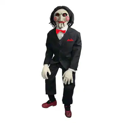 Front. Trick or Treat Studios - Trick or Treat Studios - Saw Billy the Puppet 1:1 Scale Deluxe Prop Replica.
