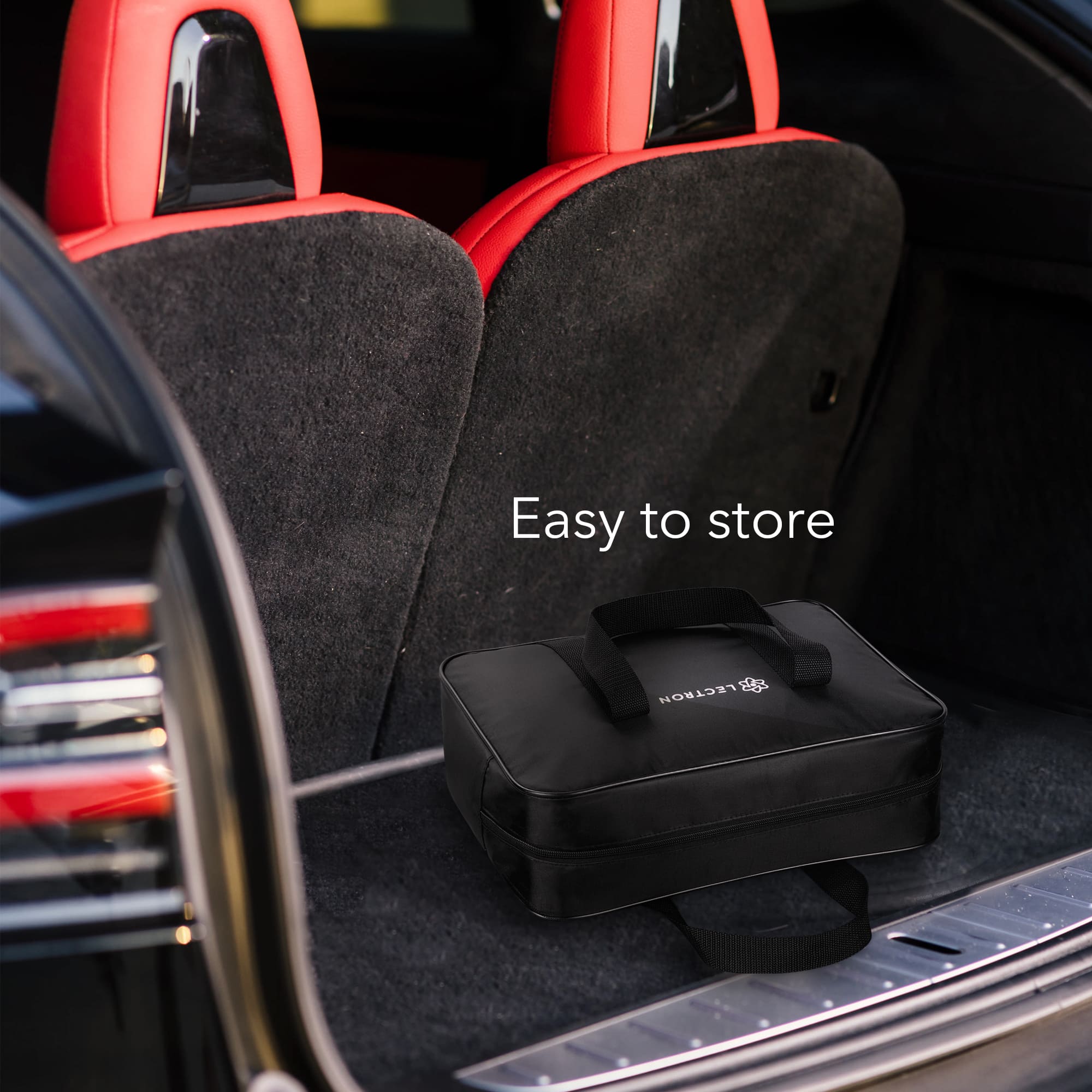 Easy to store Lectron.