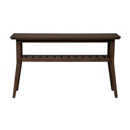 Liberty Furniture Industries - Ventura Blvd Sofa Table in Bronze Spice - Brown