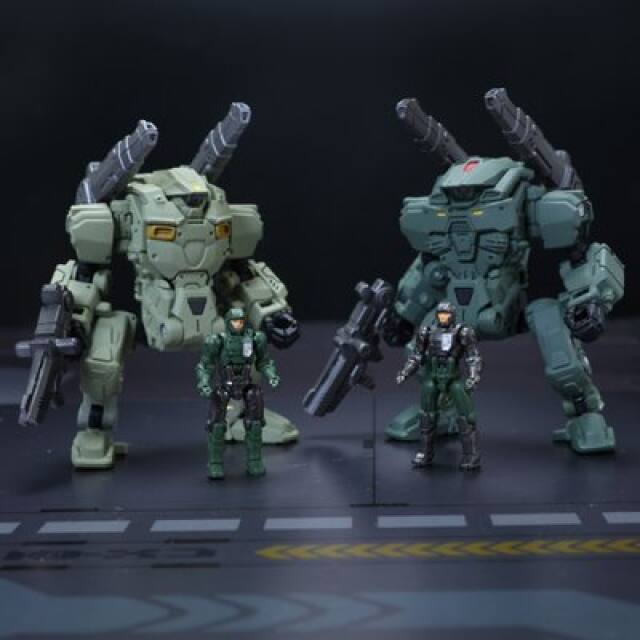 Front. Transformers - DA-05 Diaclone Powered System Set of 2 | Diaclone Reboot.