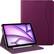 Front. Stock Preferred - iPad Air 11" (M3/M2) Case with Pencil Holder & Pocket – Protective Stand Cover - Purple.
