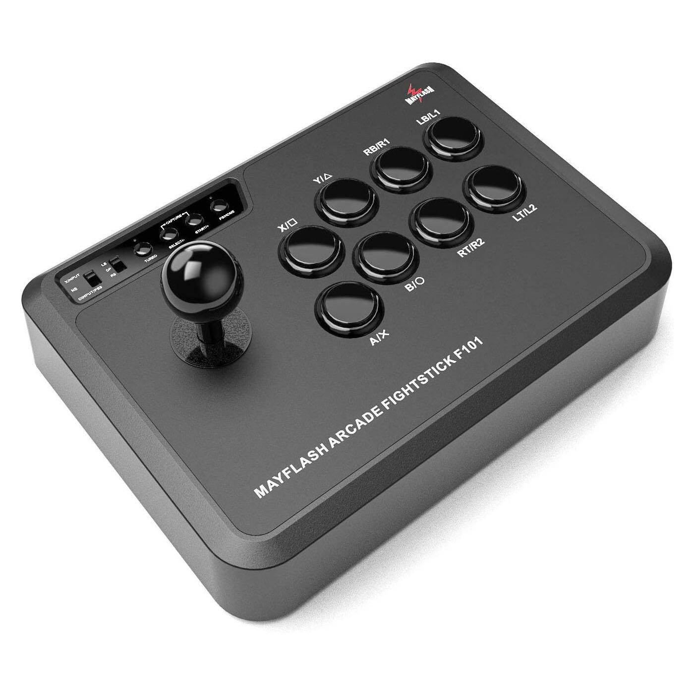 Mayflash Arcade Stick F101 for Nintendo Switch, PC, PS3, Android
