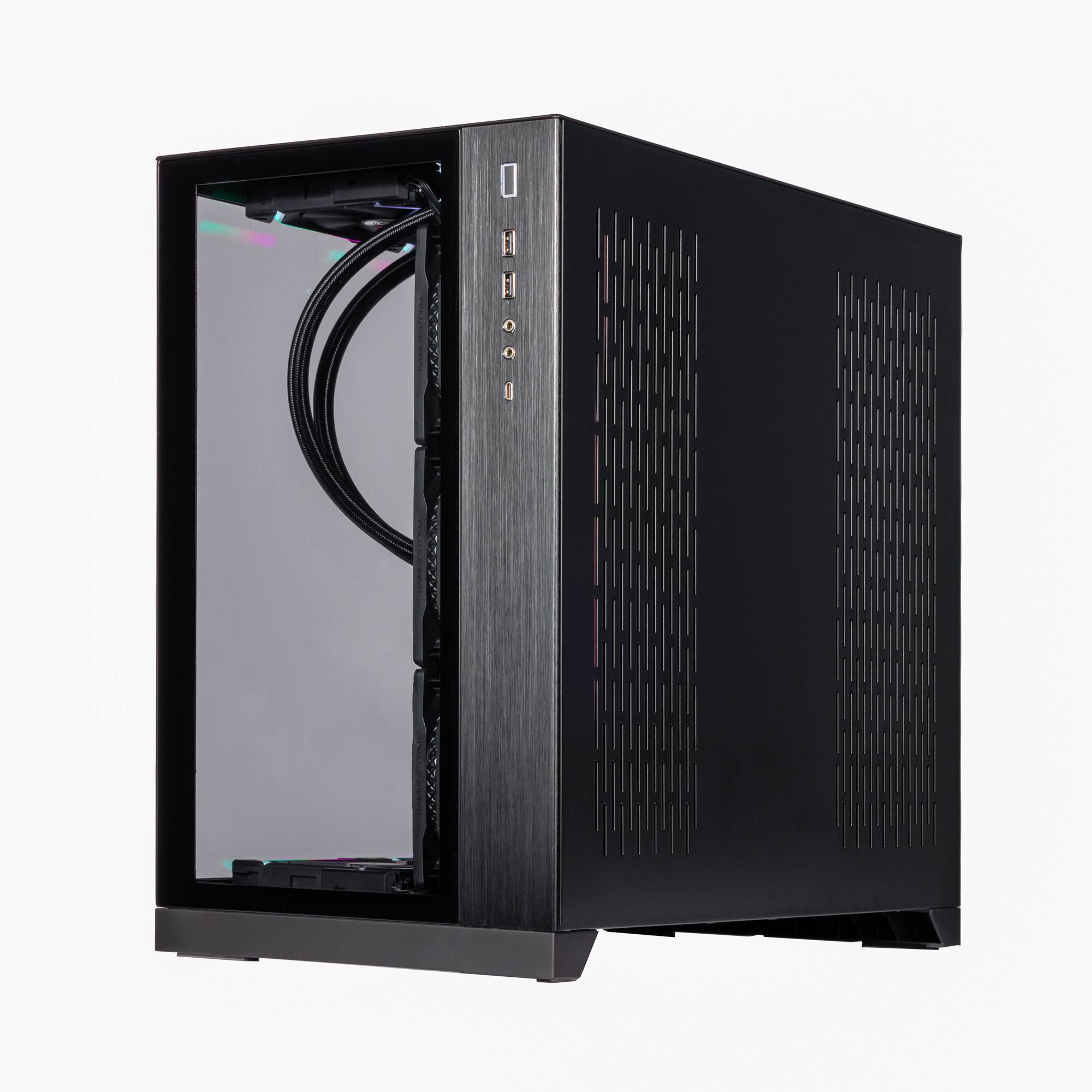 Alt View 5. Velztorm - Orix Custom Gaming Desktop PC (i9-12900K, 32GB, 2TB SSD, GeForce RTX 5080, WiFi 6E, Bluetooth 5.2, Win 11 Home) - Black.