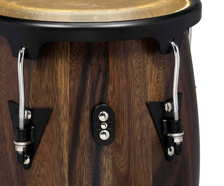Left. Latin Percussion - Aspire 10" and 11" Conga Set.