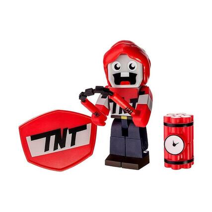 Front. Jazwares - Tube Heroes Exploding TNT 3" Action Figure - Red.