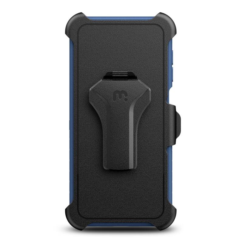Alt View 1. Mybat Pro - MyBat Pro Maverick Series Case with Holster for Samsung Galaxy A13 5G - Blue - Blue.