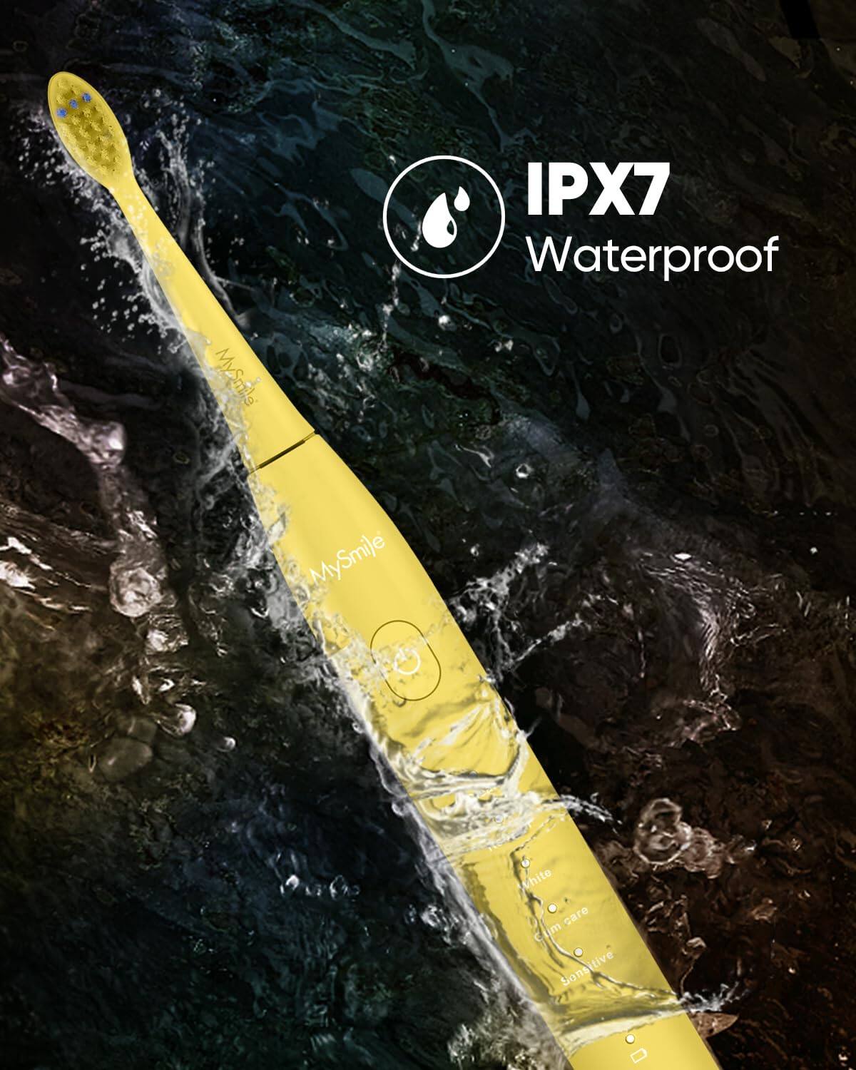 8 MySmile IPX7 Waterproof MySmile White Sensitive Care