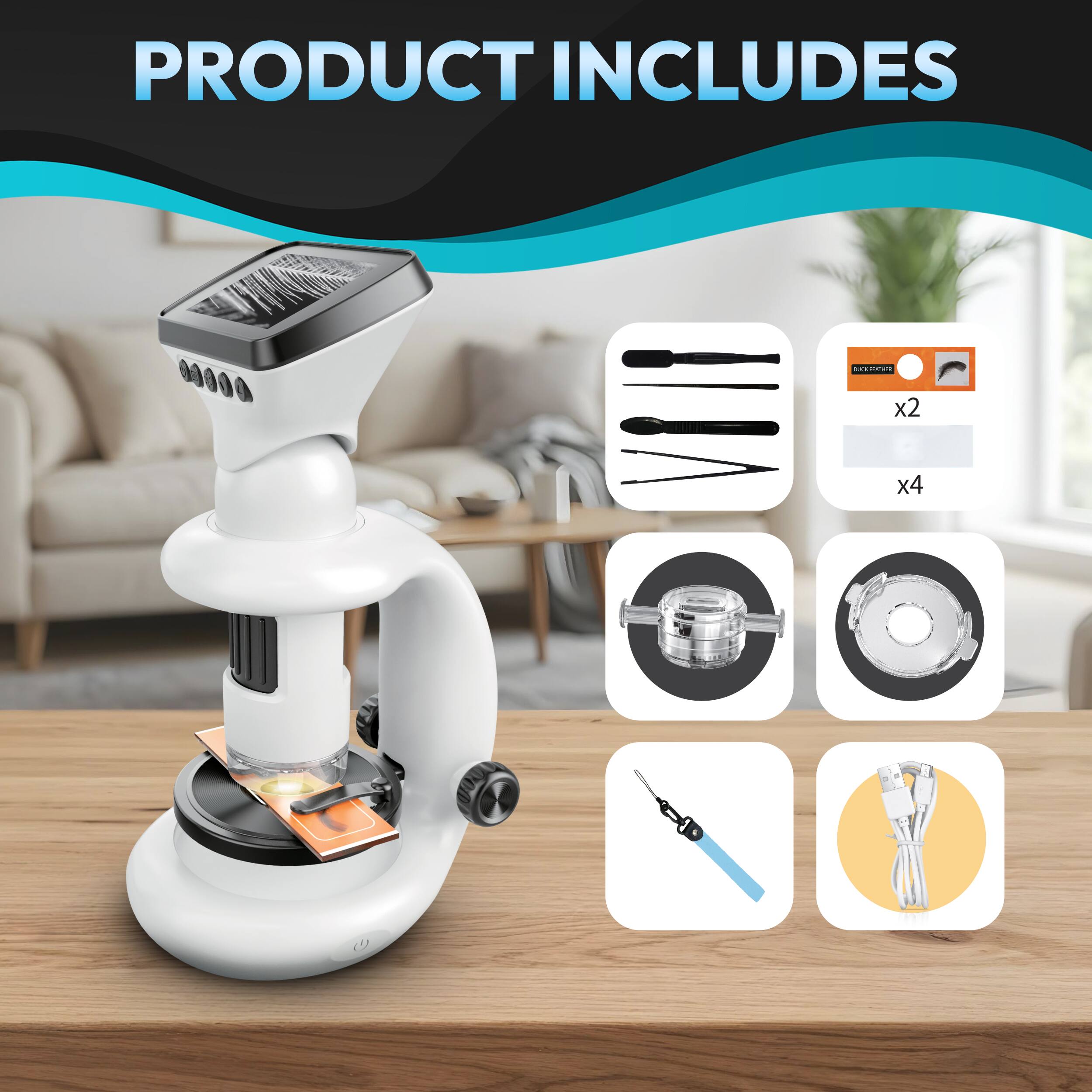 PRODUCT INCLUDES

- x2
- x4