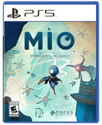 PS5 TM
MIO
MEMORIES IN ORBIT
EVERYONE 10+
ESRB 10+
FOCUS ENTERTAINMENT - E10+ (Everyone 10+)