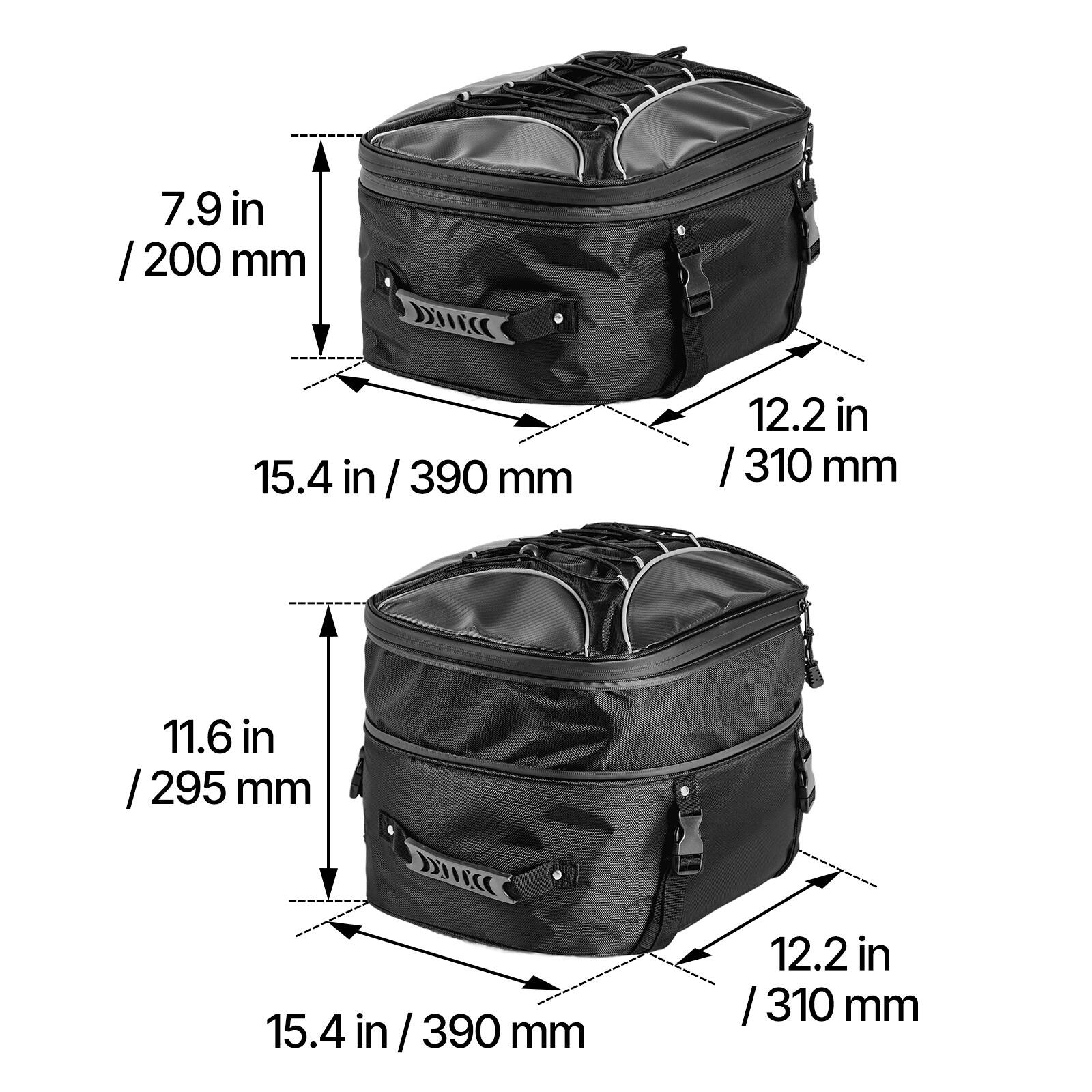 7.9 in / 200 mm  
15.4 in / 390 mm  
12.2 in / 310 mm  
11.6 in / 295 mm  

DiECC  
15.4 in / 390 mm  
12.2 in / 310 mm