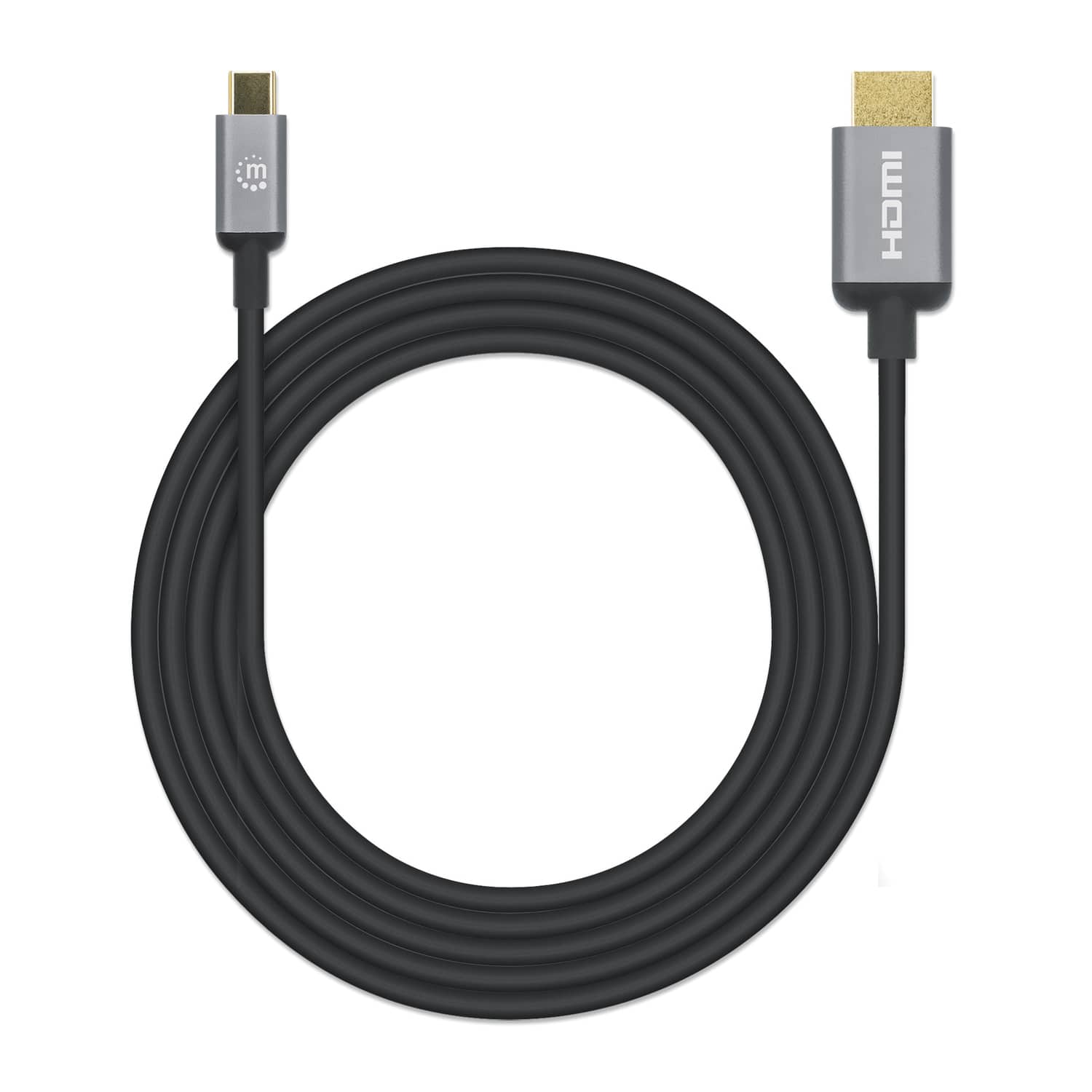 Manhattan - USB-C to HDMI Adapter Cable 6 Ft.