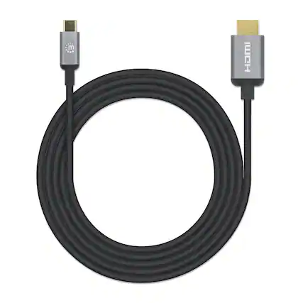 Front. Manhattan - USB-C to HDMI Adapter Cable 6 Ft..
