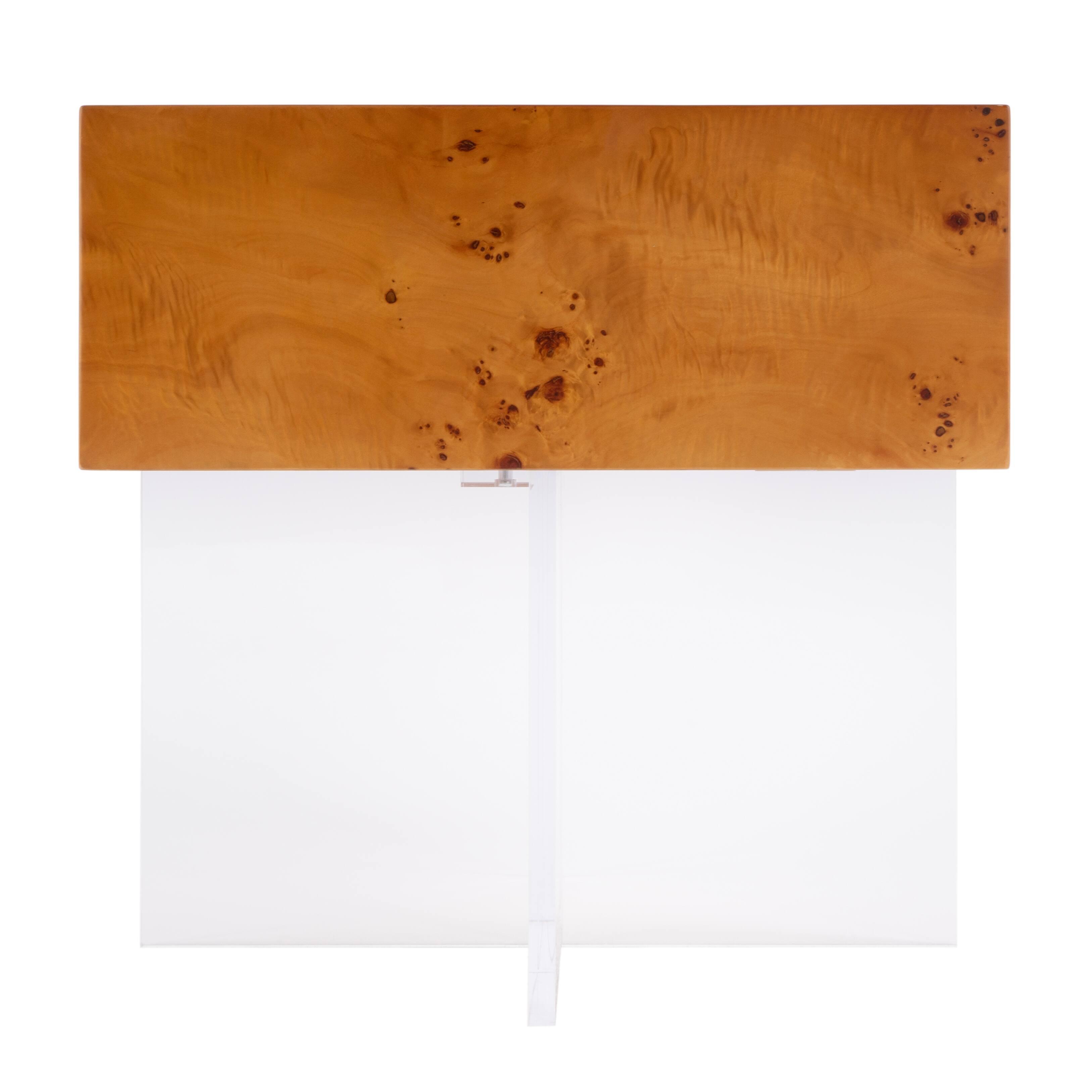 Alt View 1. Butler Specialty - Corsica 20 in. W Square Acrylic Side Table - Clear.