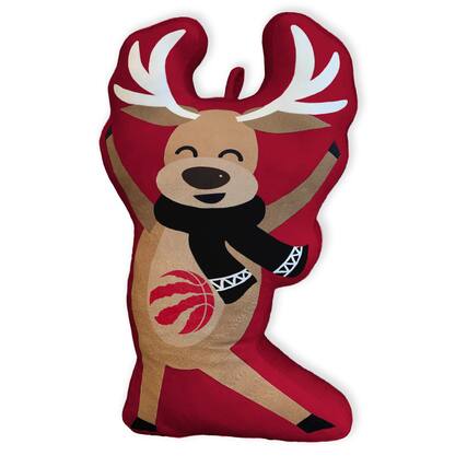 Front. Pegasus - Toronto Raptors Reindeer Holiday Plushlete - Multicolor.
