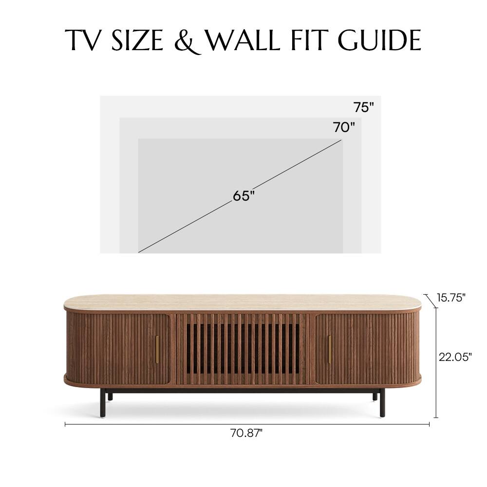 TV SIZE & WALL FIT GUIDE

75" 70" 65"

15.75" 22.05" 70.87"