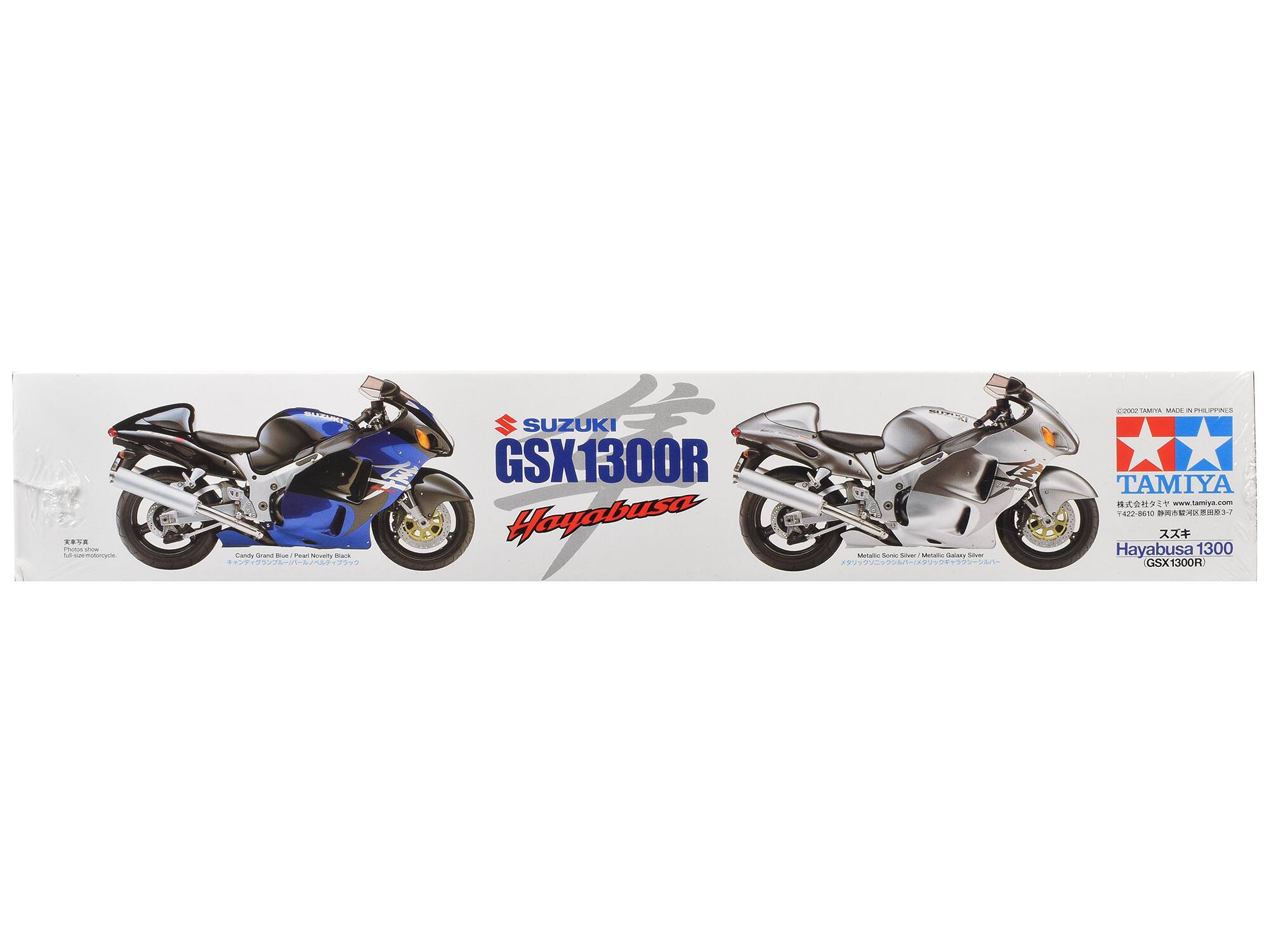 THE - - ,
Carry ORGE TEAM R Poart Novelty HEAIS
S SUZUKI GSX1300R Hayabusa
New 2 Mitamin CREATO Saver
COOO TAMEYA WALLE N CHILIPPING TAMIYA  viamiya.com T422-0010 3-7 21  Hayabusa 1300 (GSX1300R)