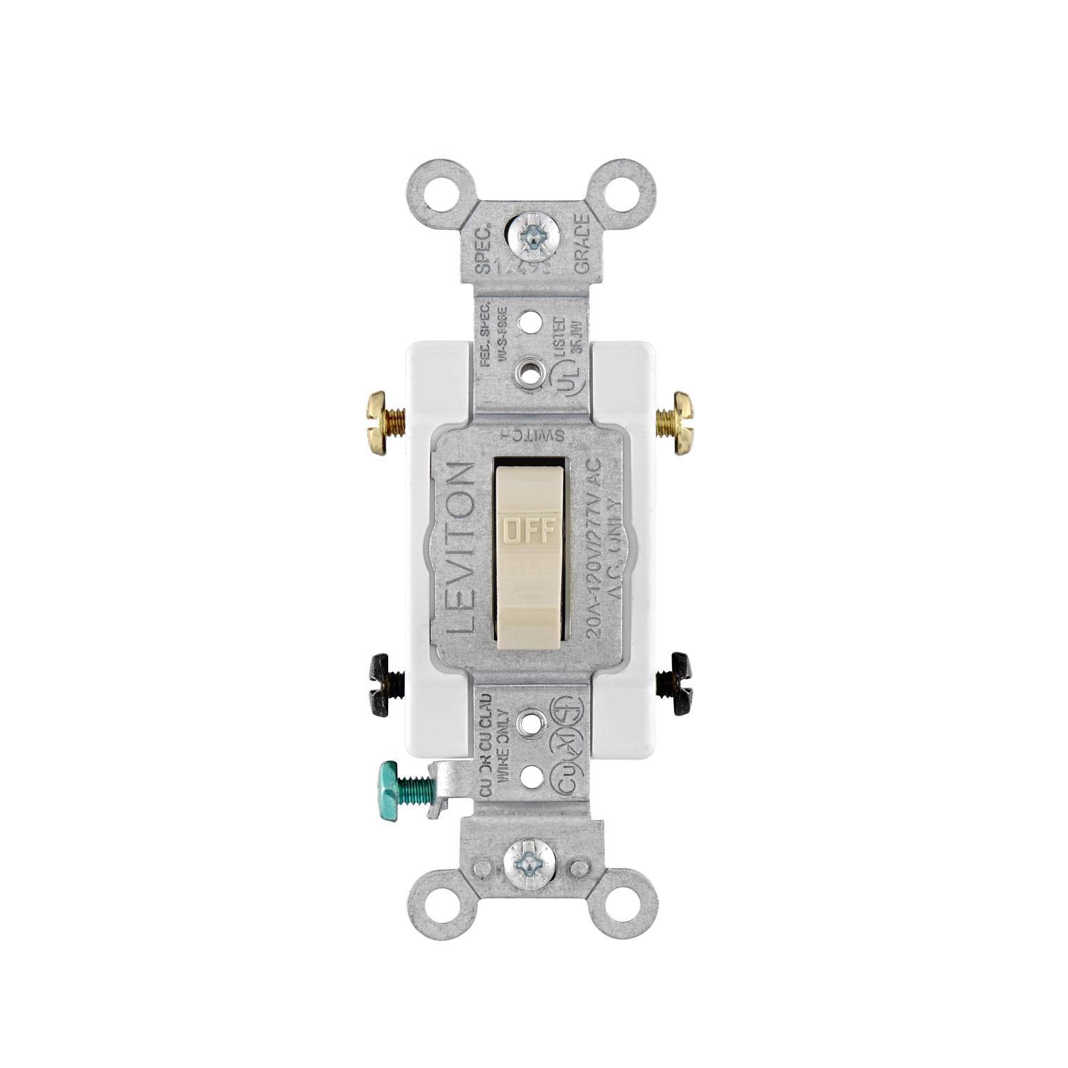 SPEC. GRADE 34 W-S-FO0E LISTED UL SWITCH AC OFF LEVITON 20A-120V/277V-A ACUNFY CLAU YJMC CU CUME ORCU SC WIRE CU

- SPEC. GRADE
- LISTED UL
- 20A-120V/277V-A
- OFF
- LEVITON
- CU DR CLAD
- WHITE ONLY
- 2022-SPEC
- W-W-SPEC
- 1000W
- 1000VA
- 1000W
- 1000VA