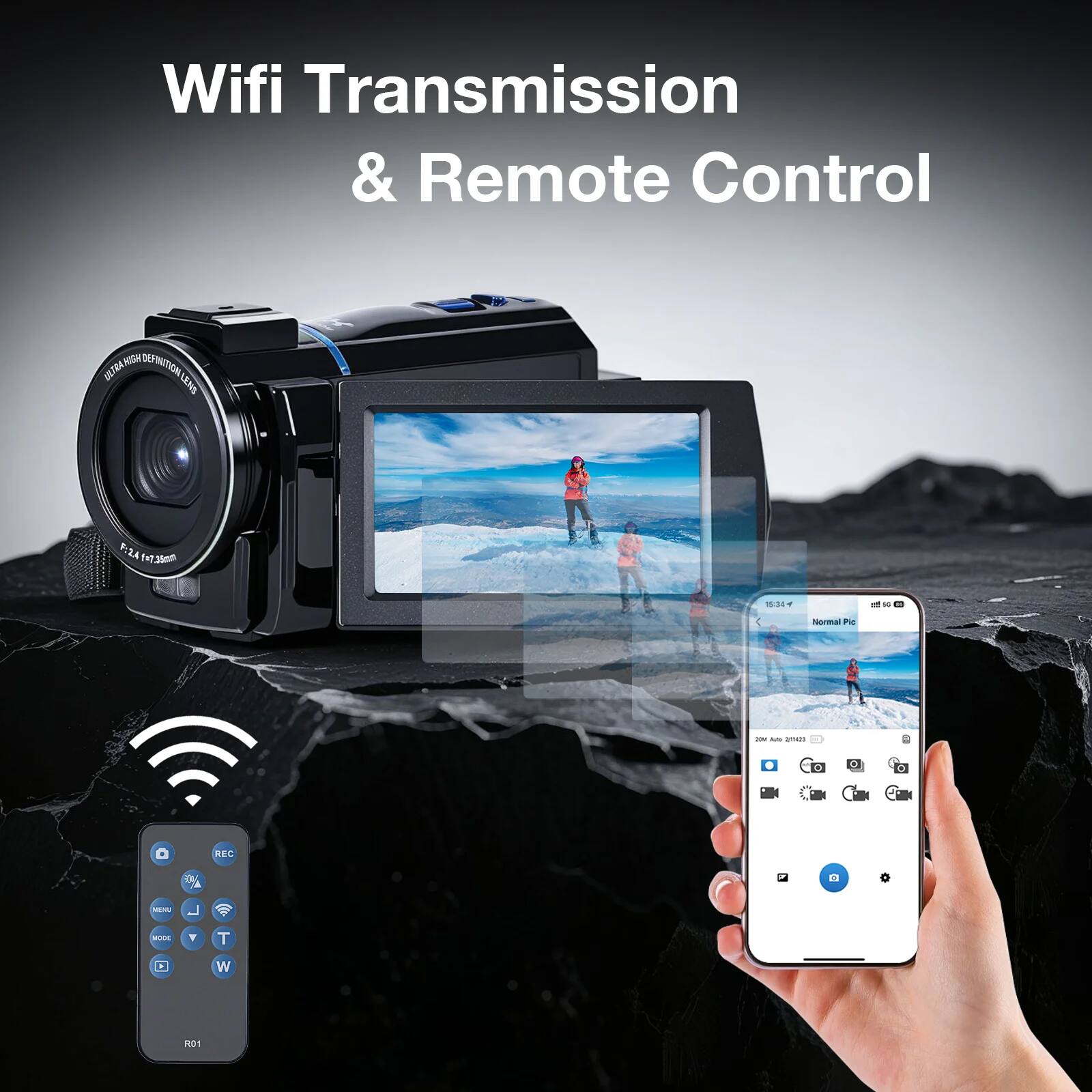 Wifi Transmission & Remote Control