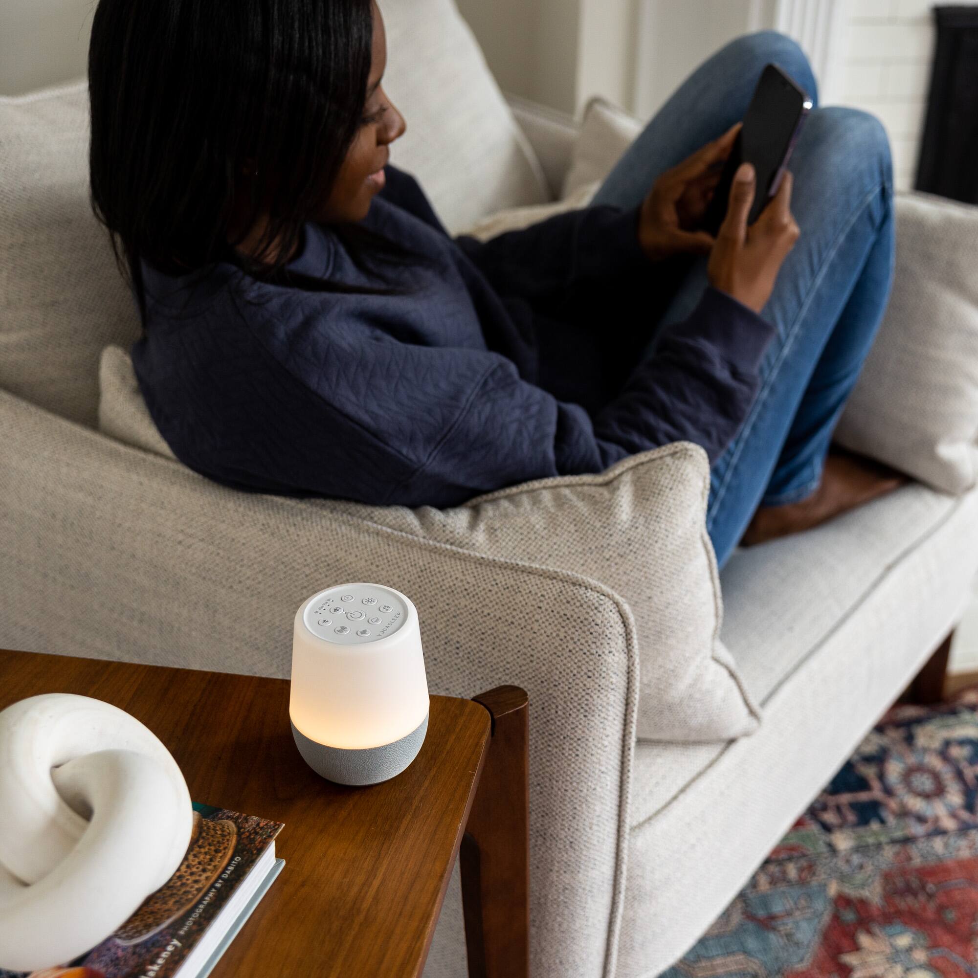 Alt View 3. Yogasleep - Yogasleep Duet Sound Machine - White.