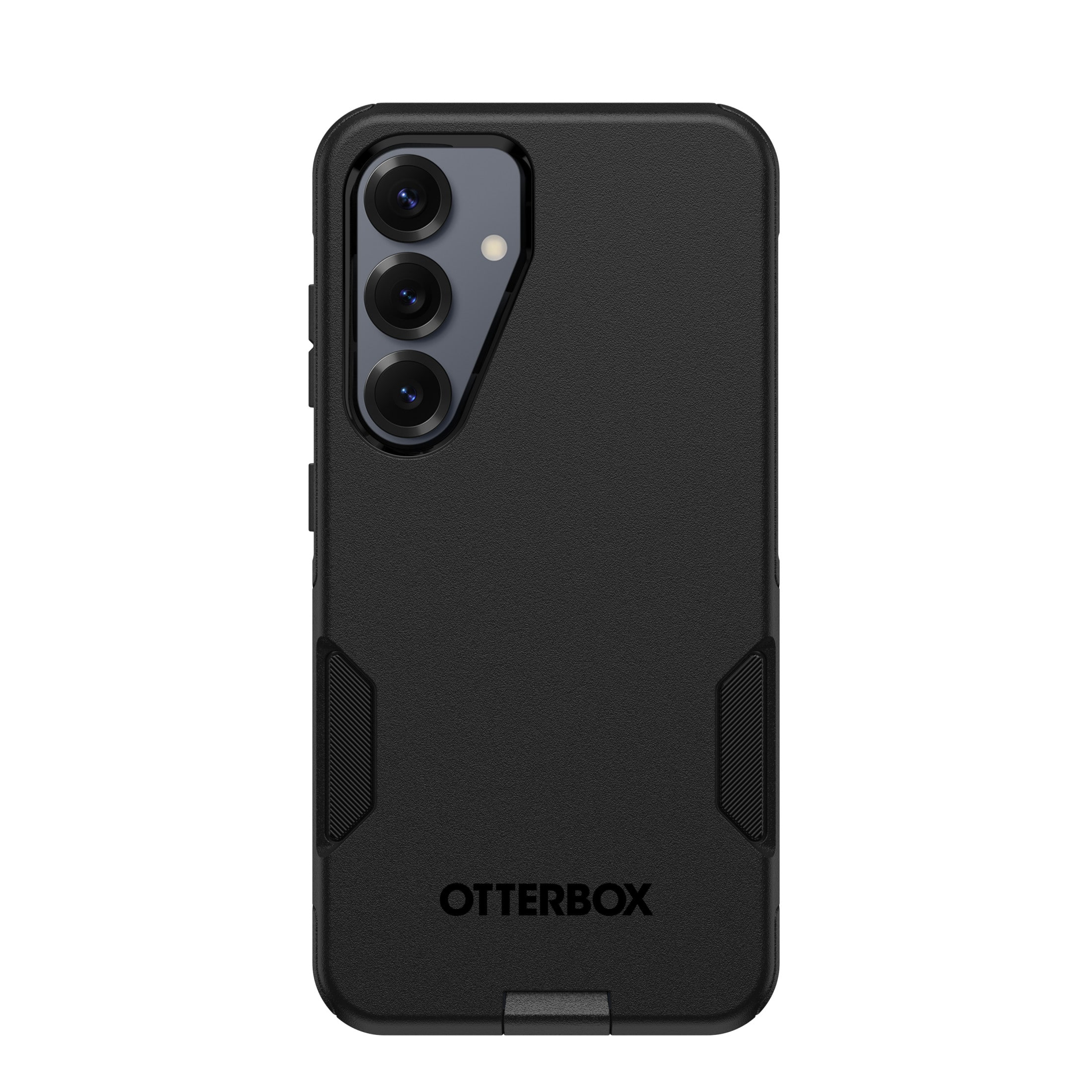 Front. OtterBox - Commuter Series Hard Shell for Galaxy S25 - Black.