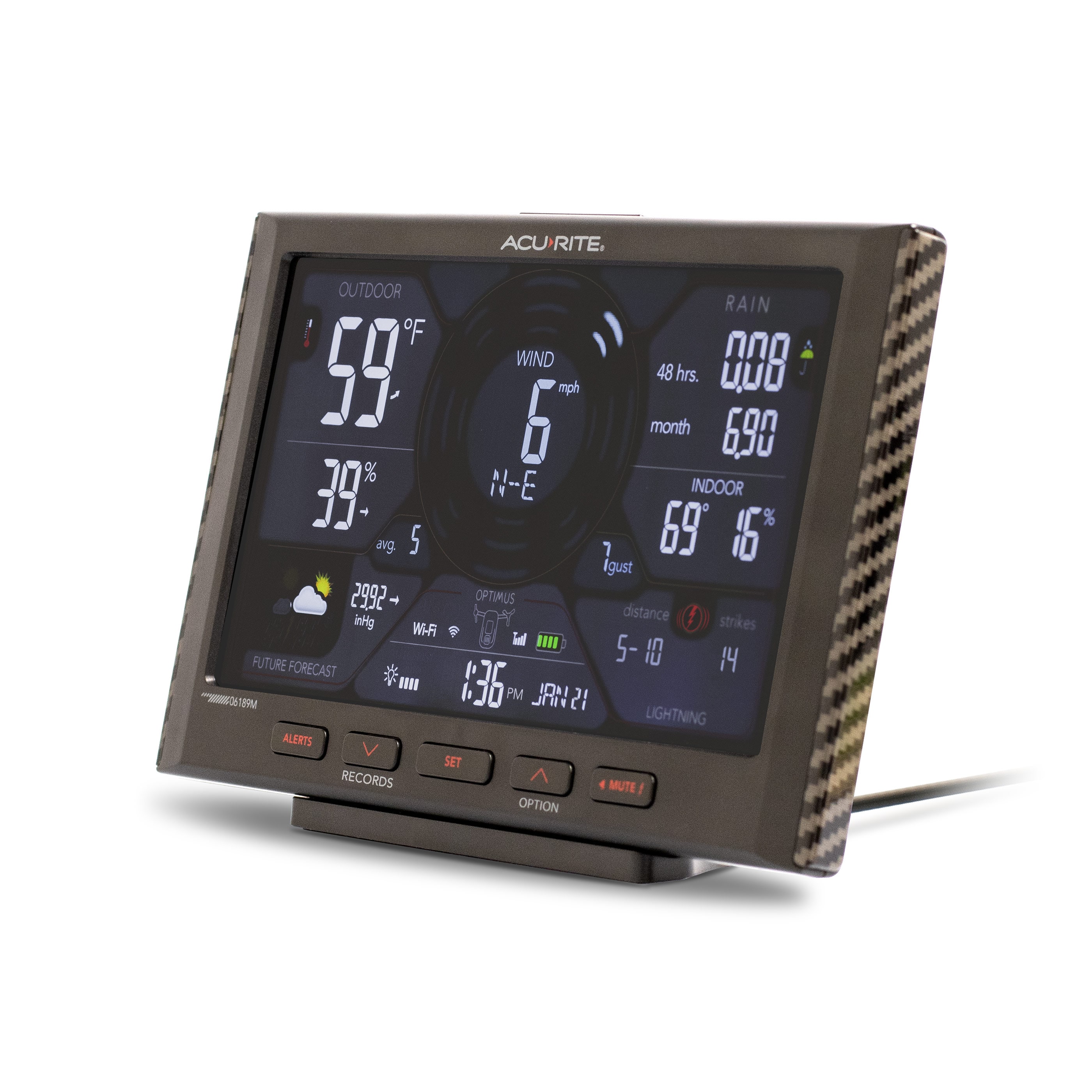 AcuRite - Optimus WiFi Weather Station with Digital Display, Solar Powered Sensor & Mobile App for Remote Monitoring - Black price history on PriceWatchPro