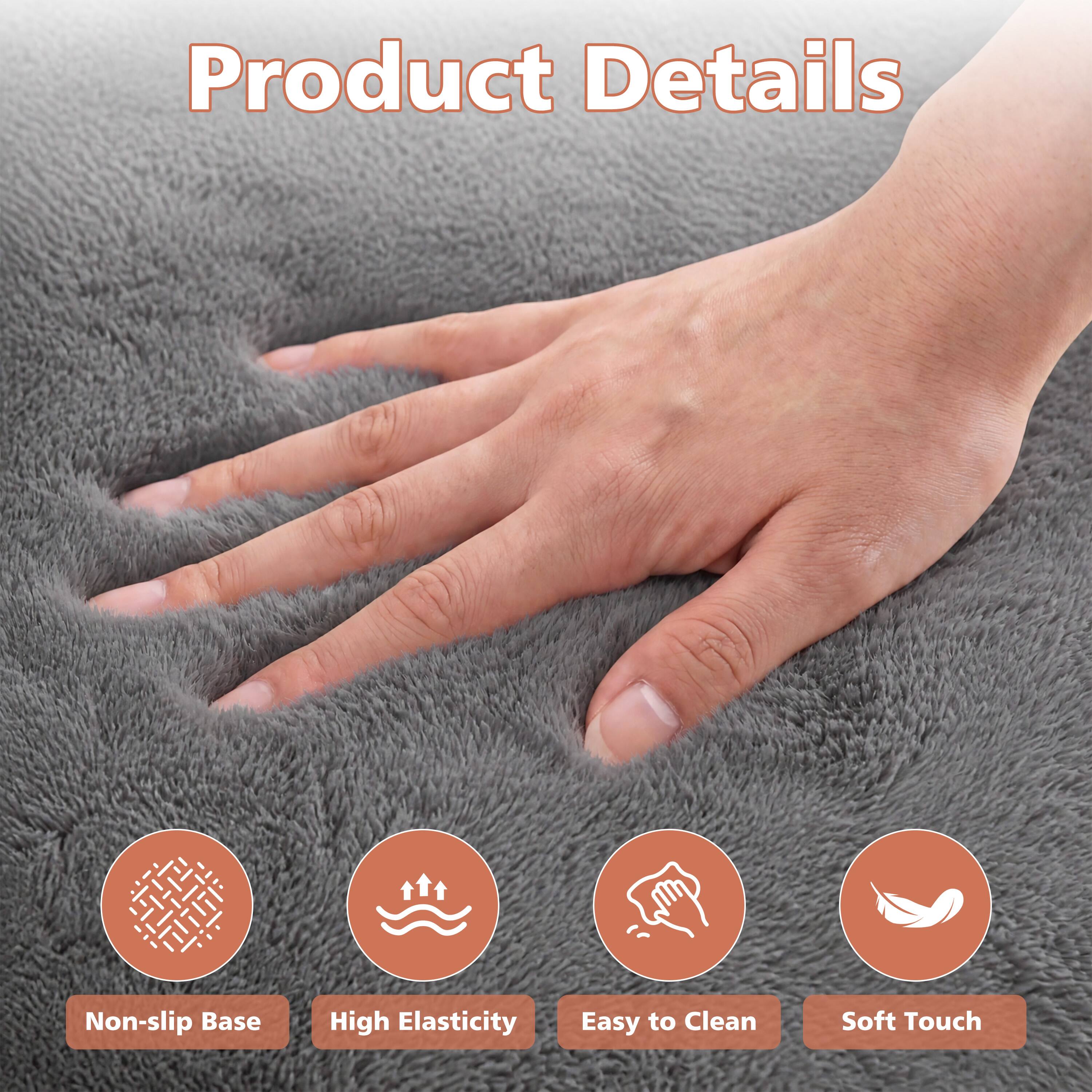 Product Details: Non-slip Base, High Elasticity, Easy to Clean, Soft Touch