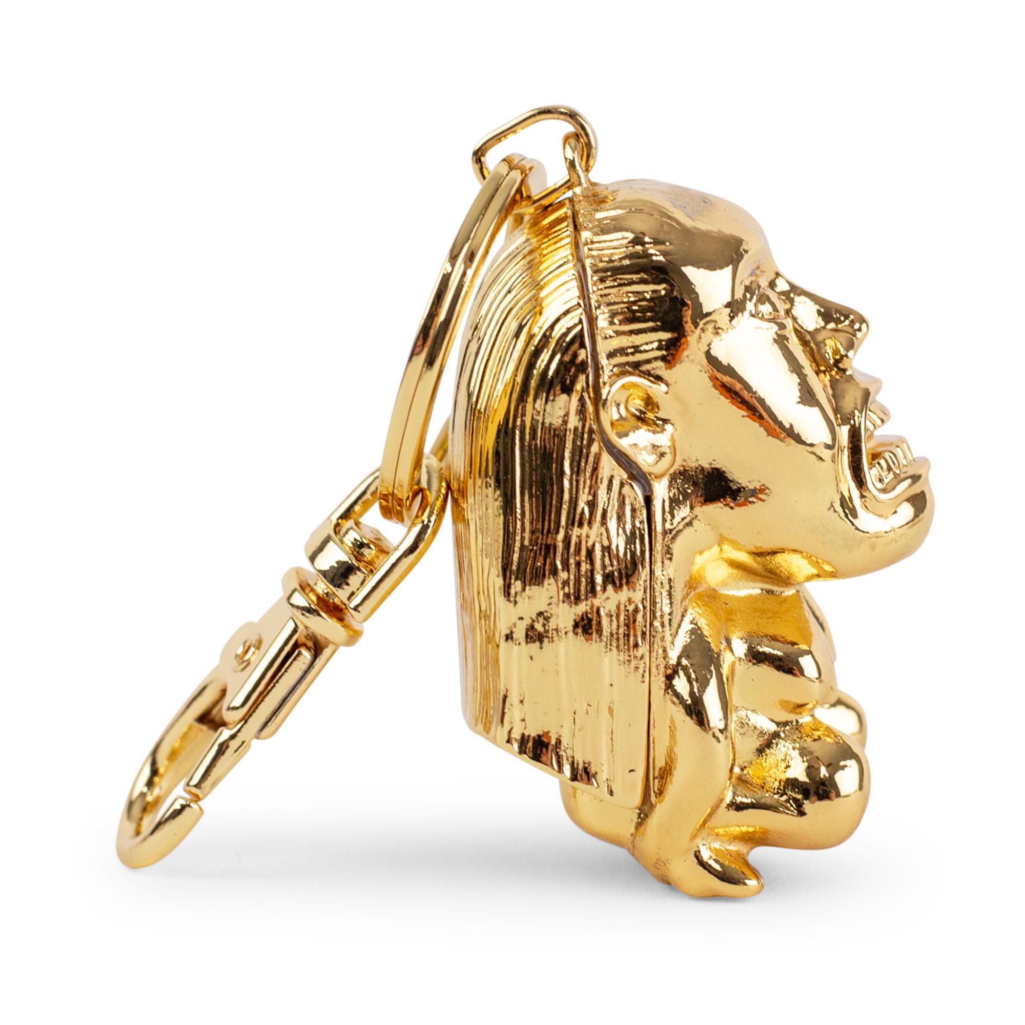 Alt View 3. SalesOne LLC - Indiana Jones and The Raiders Of The Lost Ark Golden Idol 3D Metal Keychain - Gold.