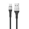 Front. Energizer - Energizer Braided USB-C Cable – 4ft Durable Cord with Rugged Aluminum Alloy Shell – Sync & Charge for Type-C Devices - Black.