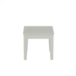 WestinTrends - Ashore Outdoor Patio Modern Adirondack Side Table - Sand